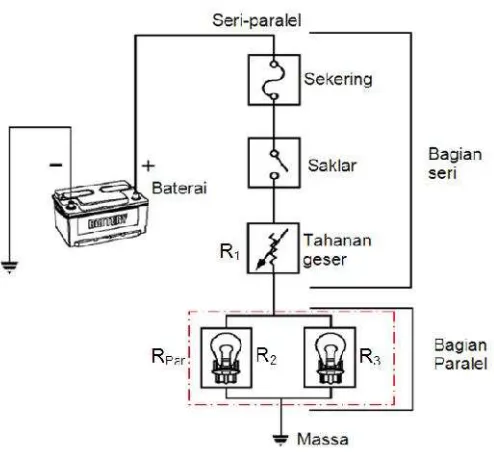Gambar Rangkaian seri-paralel