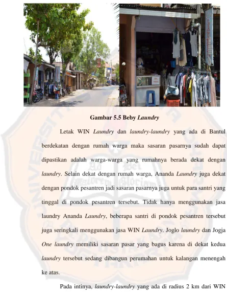 Gambar 5.5 Beby Laundry 