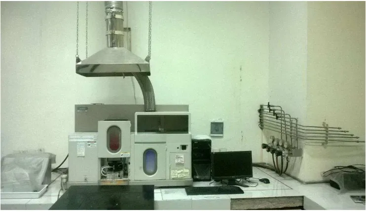 Gambar Alat Spektrofotometer Serapan Atom (AAS) Dan Alat Tanur 