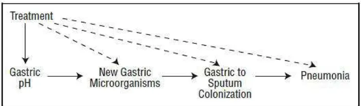 Gambar 3: Hipotesis Yang Merangkum Terapi Profilaksis Stress Ulcer1998. Effects of Sucralfate vs Antacids on Gastric Pathogens