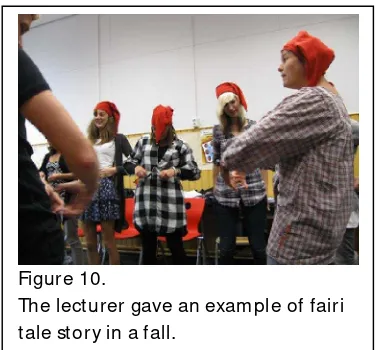 Figure 10.  The lecturer gave an example of fairi 