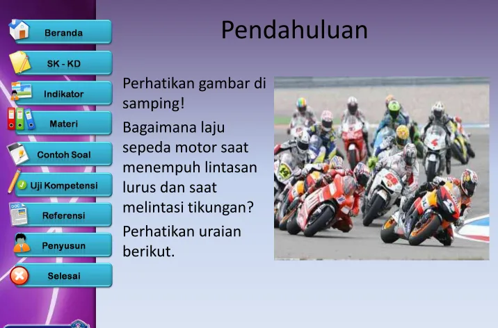 Gambar lintasan mobil 