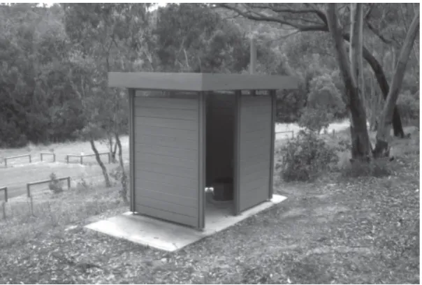 Gambar 2.9 Toilet dengan desain sederhana di Abercrombie River National Park, Australia 