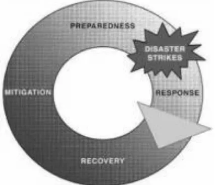 Fig. 1 illustrates the response phase  in  disaster  management  cycle,  which 