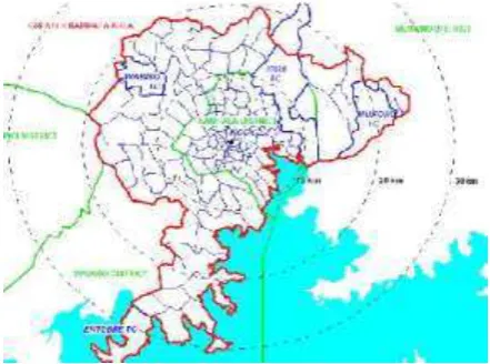 Figure 1. Greater Kampala. Source: Ministry of Works and Transport, [2009] 