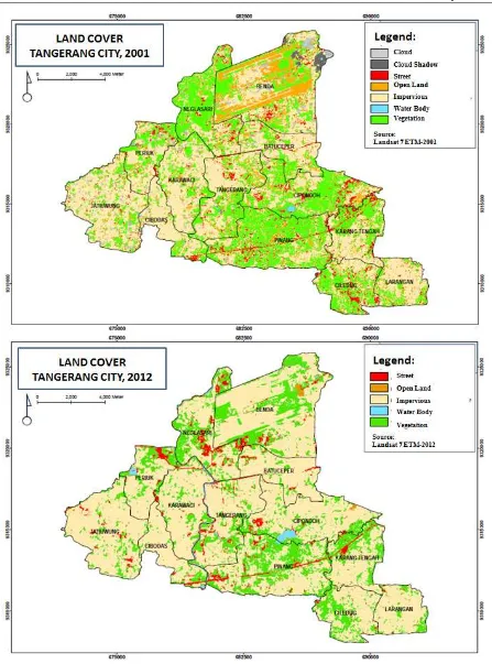 Figure 1. Land Cover Change 2001-2012 