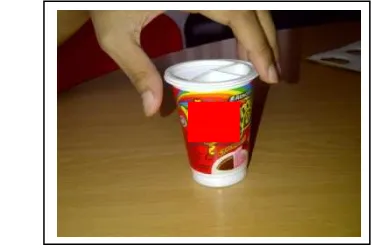 Gambar 10. Simulasi gerakan menjangkau cup  