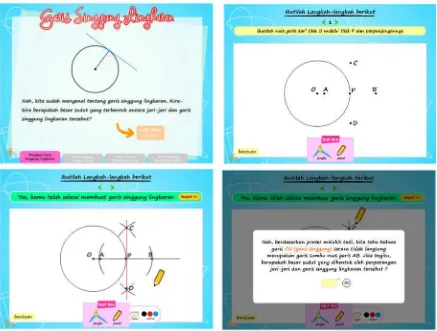 Gambar 13.Gambar 13. Menentukan Besar Sudut Antara Jari-Jari dan Gari