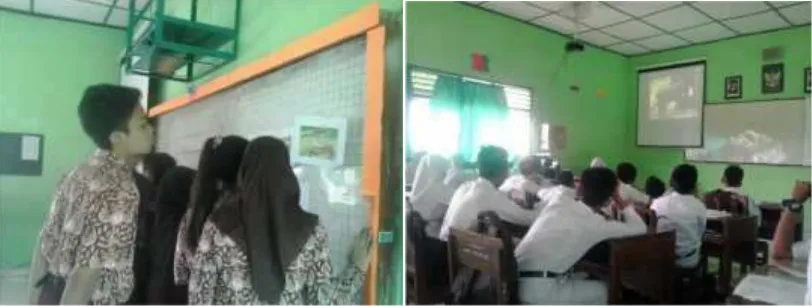 Gambar 7. Mahasiswa mengamati diskusi setiap kelompok