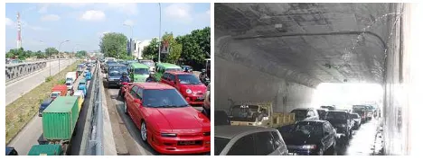 Gambar 2 . Coreatan pada Dinding Underpass Sholeh Iskandar Bogor (Tanggal pengambilan gambar : 21 Februari 2011) 