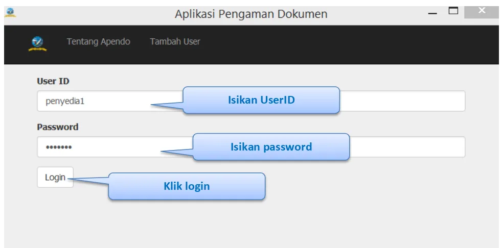 Gambar 10. Halaman Login 