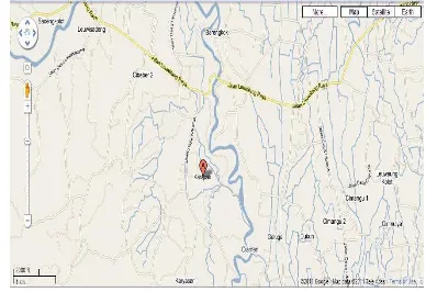 Gambar 3. Peta Lokasi Desa Karacak Tahun 2010 