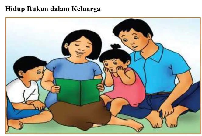 Gambar 1. Kerukunan dalam keluarga