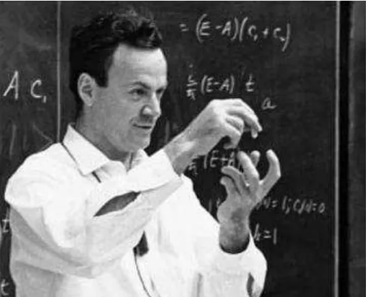 Gambar 4    Fisikawan Richard P. Feynman 