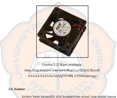Gambar 2.22 Kipas pendingin. 