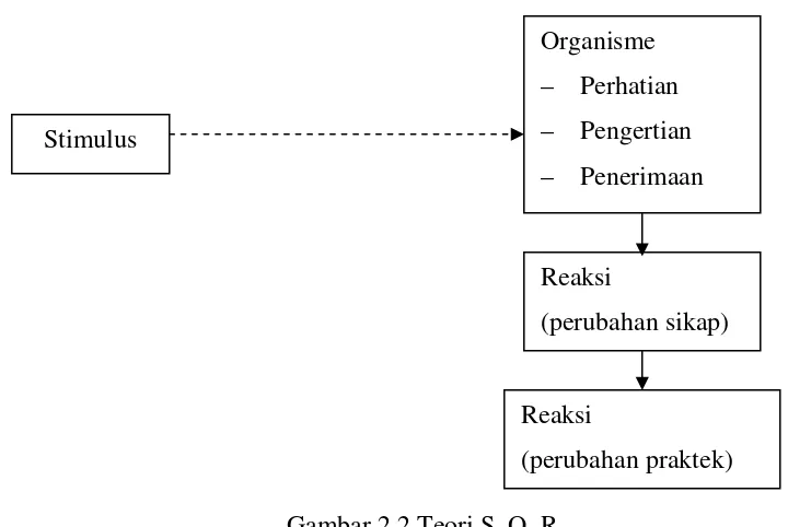 Gambar 2.2 Teori S–O–R  