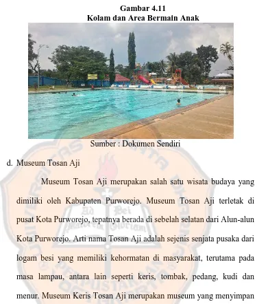 Gambar 4.11 Kolam dan Area Bermain Anak