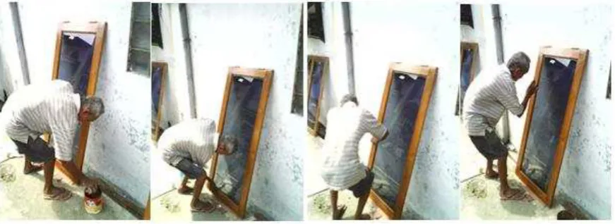 Gambar 1. Dokumentasi postur kerja 