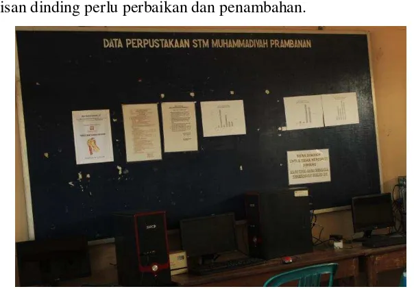 Gambar 7. Ruang Perpustakaan SMK Muhammadiyah Prambanan (1) 