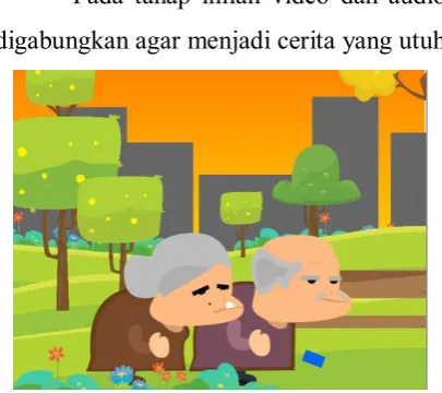 Gambar 4.12 desain antariksa 