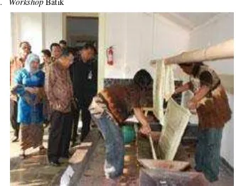 Gambar 2.9 : Tempat Workshop Batik Sumber : Museum BatikPekalongan 