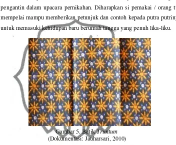 Gambar 5. Batik Truntum 