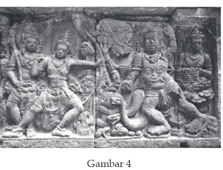 Gambar 4  Rama Meruwat Dewa Surya  (Dari kiri ke 