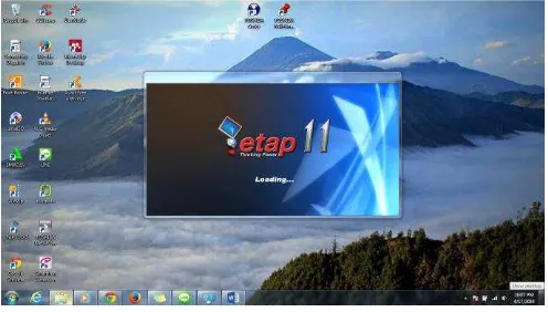 Gambar 3.2 Tampilan awal ETap 11.0.0 