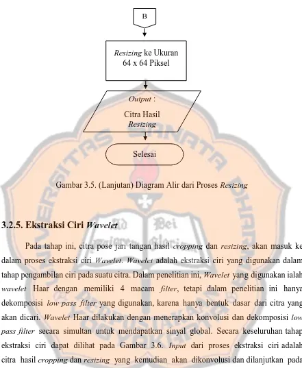 Gambar 3.5. (Lanjutan) Diagram Alir dari Proses Resizing 