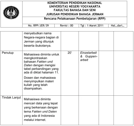 tabel perbandingan yang 