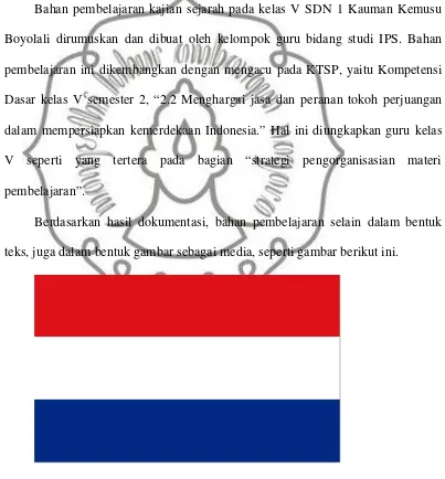 Gambar 5. Bendera Belanda