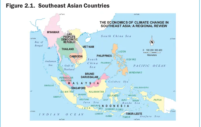 Figure 2.1.  Southeast Asian Countries