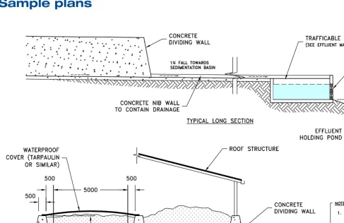 Figure 10 –Example solid waste storage area.