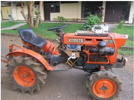 Gambar 9. Traktor Kubota B6100 