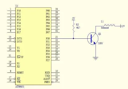 Gambar 3.6 Rangkaian Handphone