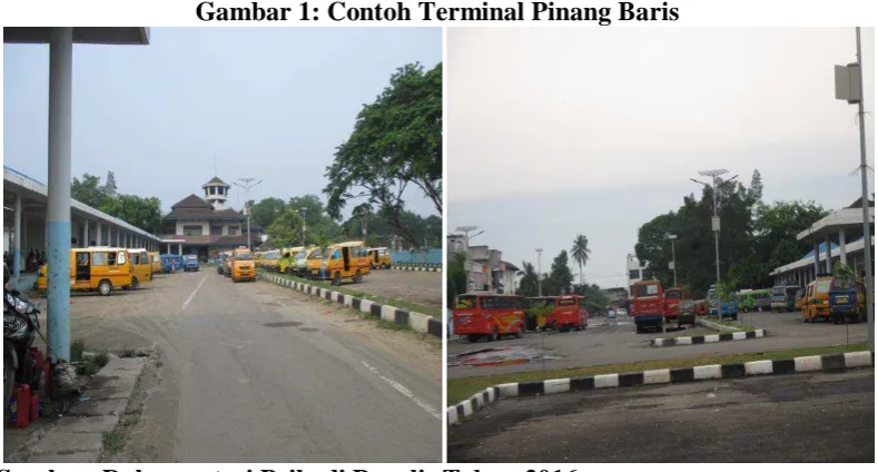 Gambar 1: Contoh Terminal Pinang Baris 