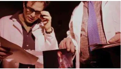 Figure 57. Stan and Dr. Mierzwak sort the stuffs from Joel. (fast motion) 