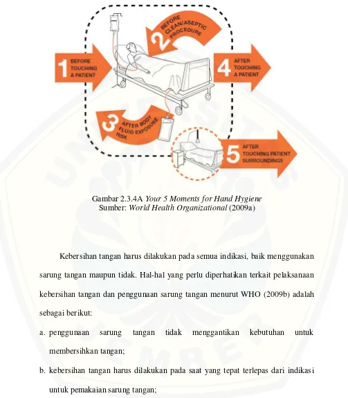 Gambar 2.3.4A Your 5 Moments for Hand Hygiene 