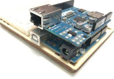 Gambar 3.4. Perancangan Wifi  Shield dan Arduino 