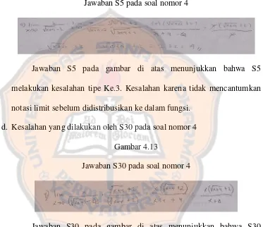 Gambar 4.12Jawaban S5 pada soal nomor 4