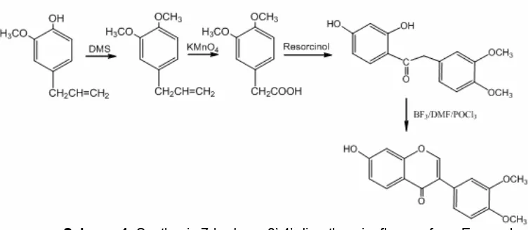 Fig 1. Structure of 3,4-dimethoxybenzyl carboxylic acid