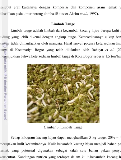 Gambar 3. Limbah Tauge 