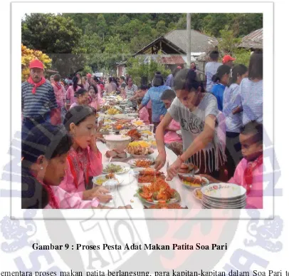 Gambar 9 : Proses Pesta Adat Makan Patita Soa Pari 