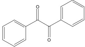 Fig 1. Proposed structure of benzil