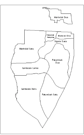 Gambar 3. Peta Kecamatan Patumbak 