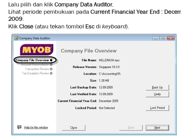 Gambar 3.7 Company Data Auditor – File Overview 