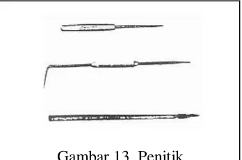 Gambar 13. Penitik 