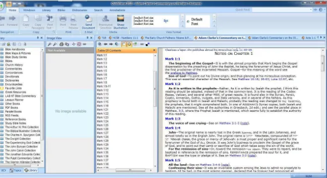 Gambar 4. Adam Clarke’s Commentary on the New Testament 