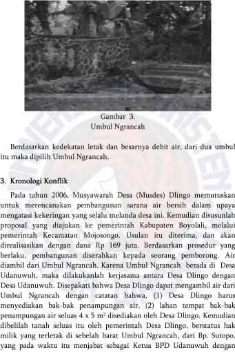 Gambar  3.  Umbul Ngrancah 