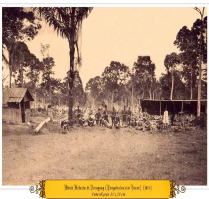 Gambar 8 Bivak Belanda di Peunayong (1874) 